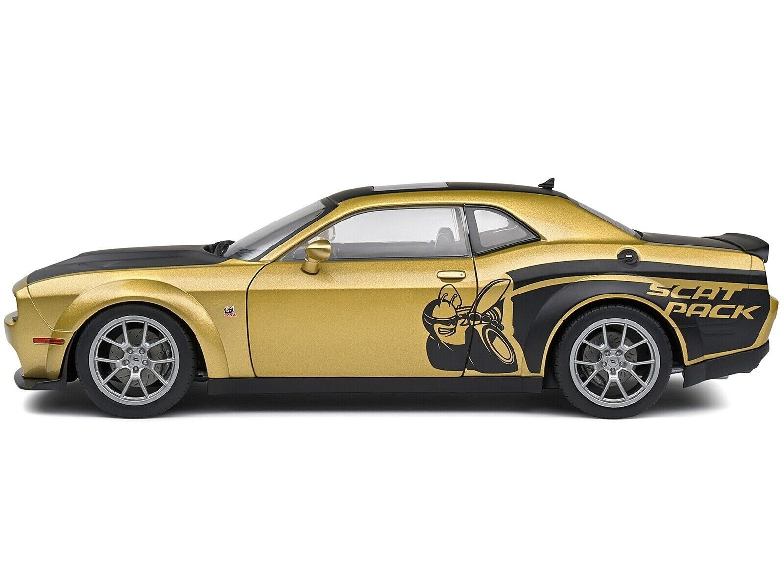 1/18 Dodge Challenger R/T Scat Pack Widebody Goldrush 2020