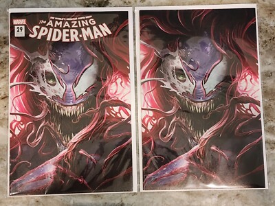 AMAZING SPIDER-MAN 29  FRANCESCO MATTINA MARY JANE VENOM  VARIANT COVER SET
