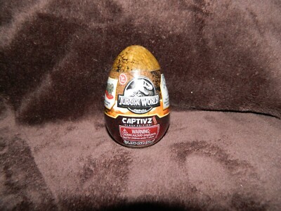 Jurassic World Captivz Battle Dinos in Slime Egg Mystery Dino NEW