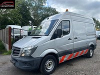 MERCEDES BENZ SPRINTER 313 CDI SWB WORKSHOP COMPRESSOR VAN 2018 67 REG EURO 6