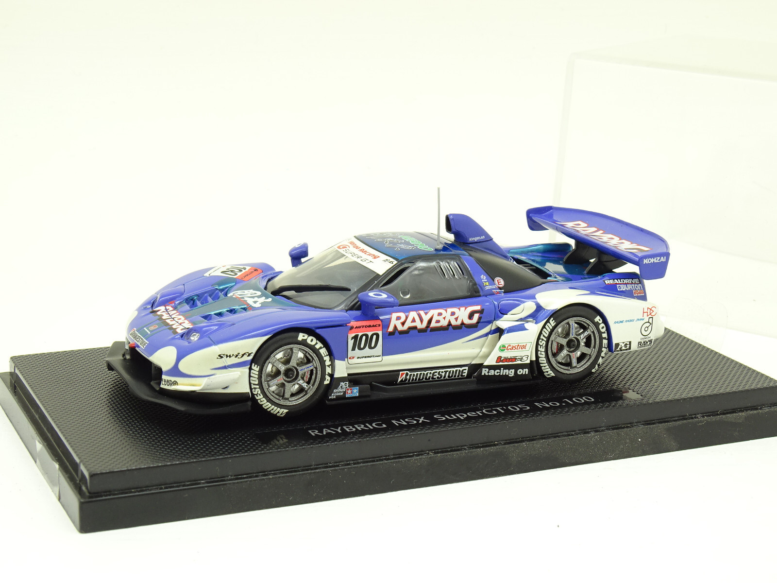 EBBRO エブロ RAYBRIG NSX-GT 2017 RAYBRIG NSX-GT SUPER GT GT500 2017 No.100 (ミニカー