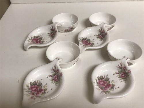 Ebeling & Reuss Golden Crown Margaret Tea Strainers with Drip Bowls