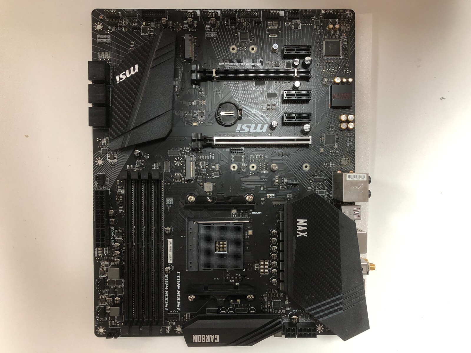 MSI B450 GAMING PRO CARBON MAX WIFI B450 Socket AM4 DDR4 Motherboard Tested MSI B450 GAMING PRO CARBON MAX WIFI B450 Socket AM4 DDR4 Motherboard Tested