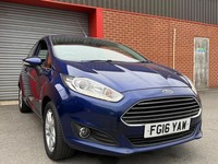 2016 Ford Fiesta 1.25 Zetec Euro 6 3dr HATCHBACK Petrol Manual