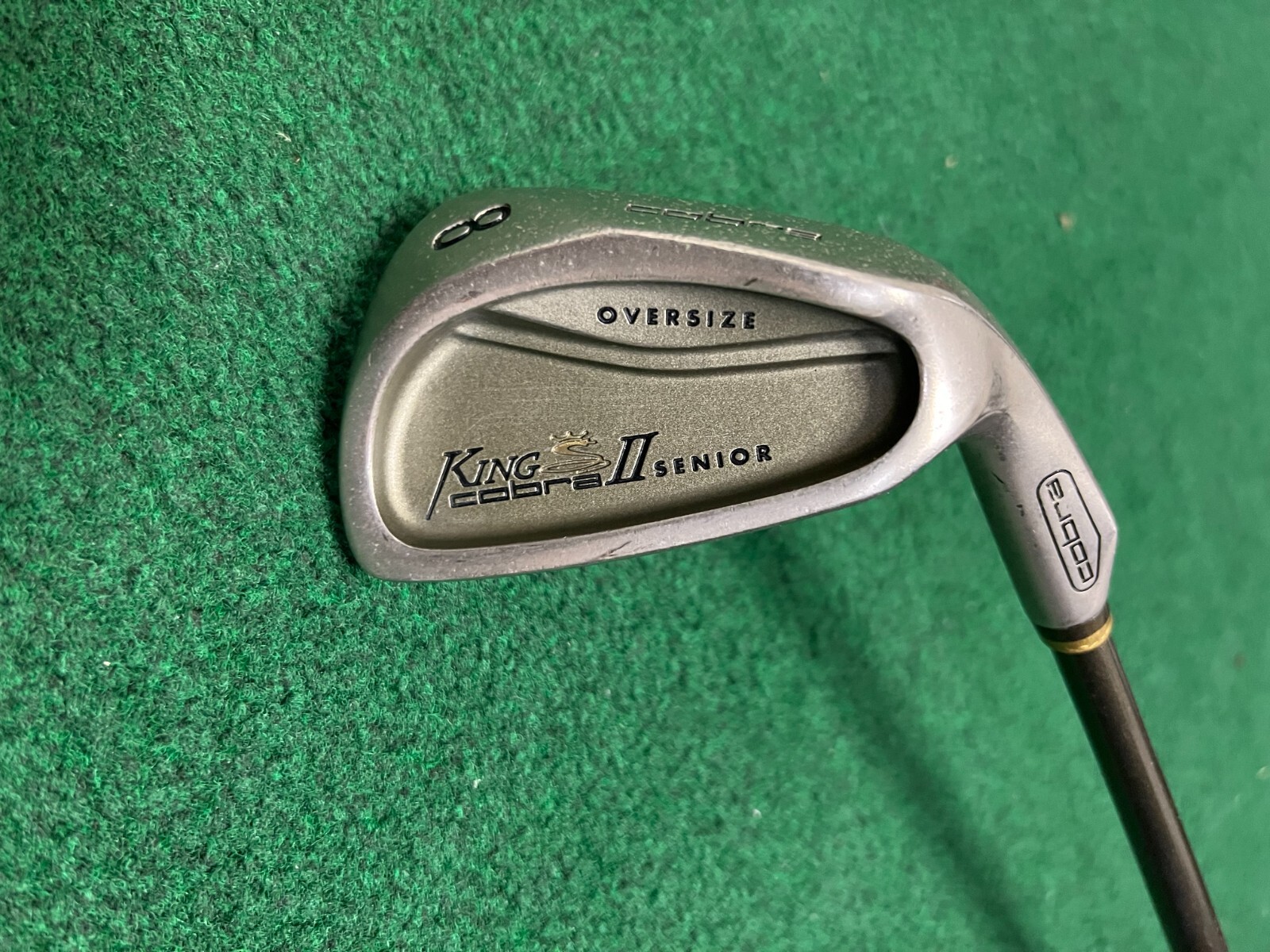 King Cobra 2 II Oversize Senior 8 Iron, Senior-Flex Graphite