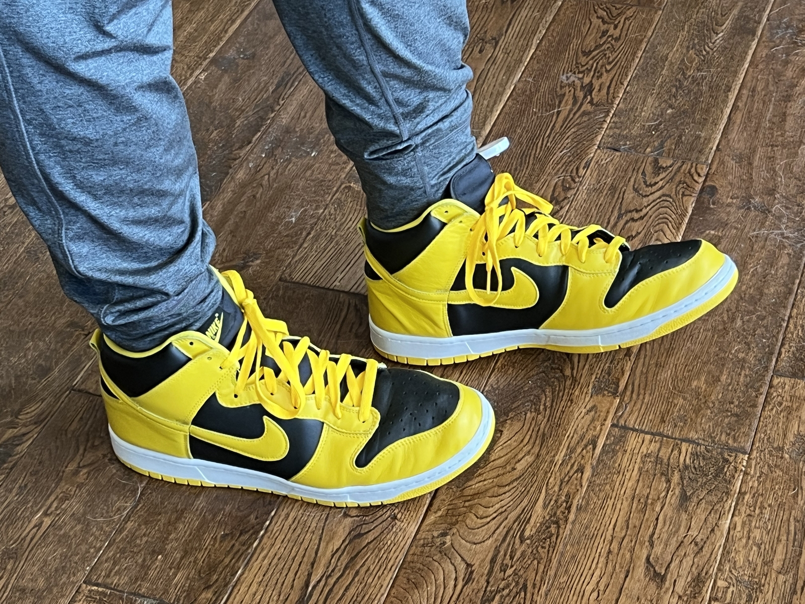 Nike Dunk High Varsity Maize Size 15. CZ8149-002 Black Nike Dunk High Varsity Maize Size 15. CZ8149-002 Black