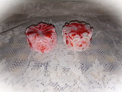 Rose Soap, choice of soap type and scent, FREE shipping, 180+ scents, gifts