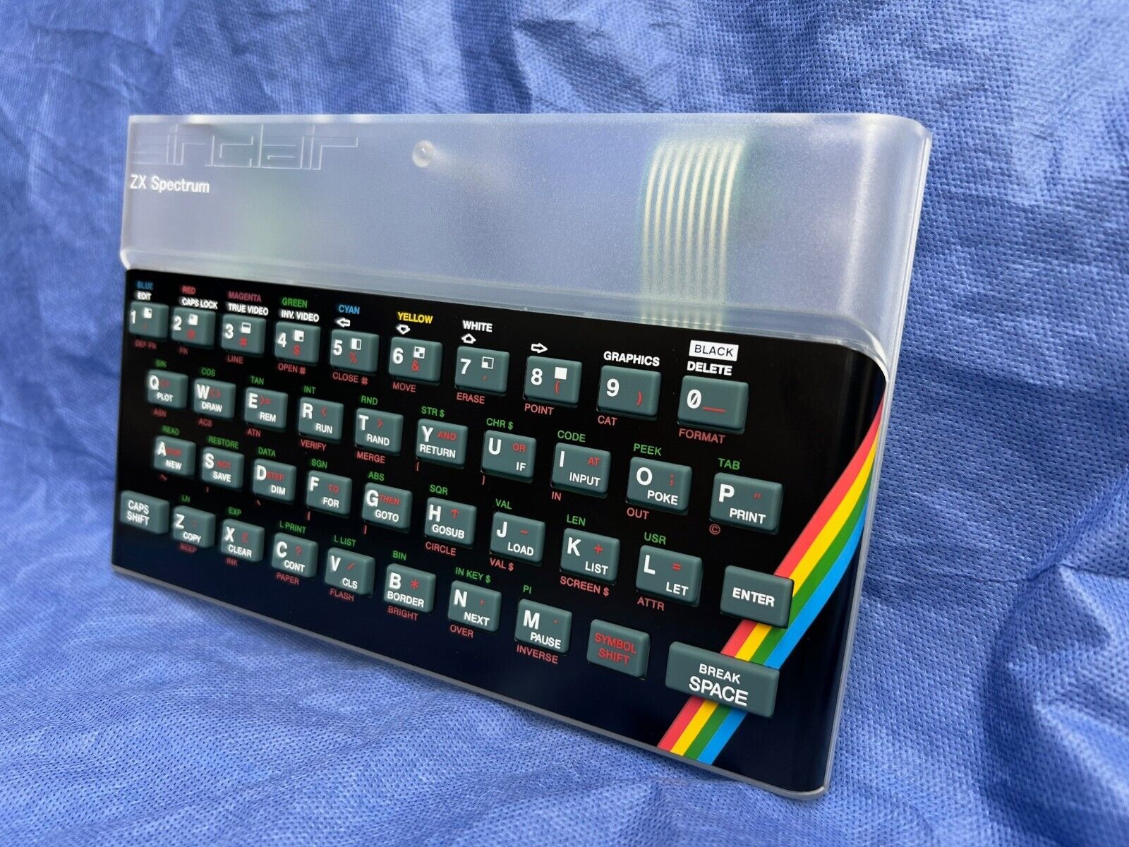 Sinclair ZX Spectrum 16K / 48K Replacement Case - Repro Set Clear Sinclair ZX Spectrum 16K / 48K Replacement Case - Repro Set Clear