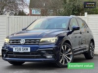 2018 Volkswagen Tiguan 2.0 TSI R-Line SUV 5dr Petrol DSG 4Motion Euro 6 (s/s) (1
