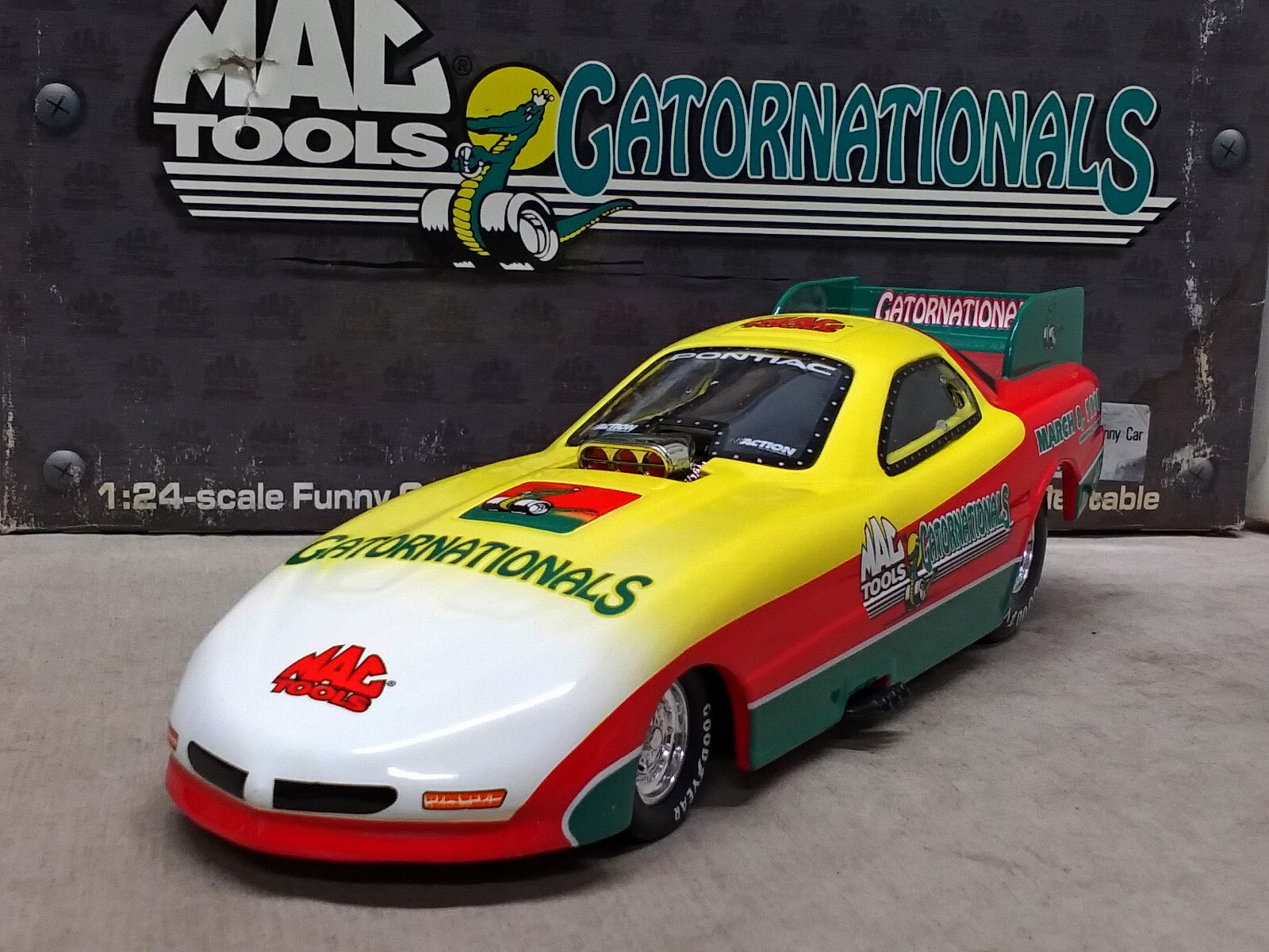 Vintage NHRA MAC Tools 1998 Gatornationals Commemorative Firebird