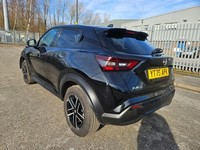 2025 75 NISSAN JUKE 1.6 Hybrid N-Connecta 5dr Auto Black Damaged Salvage