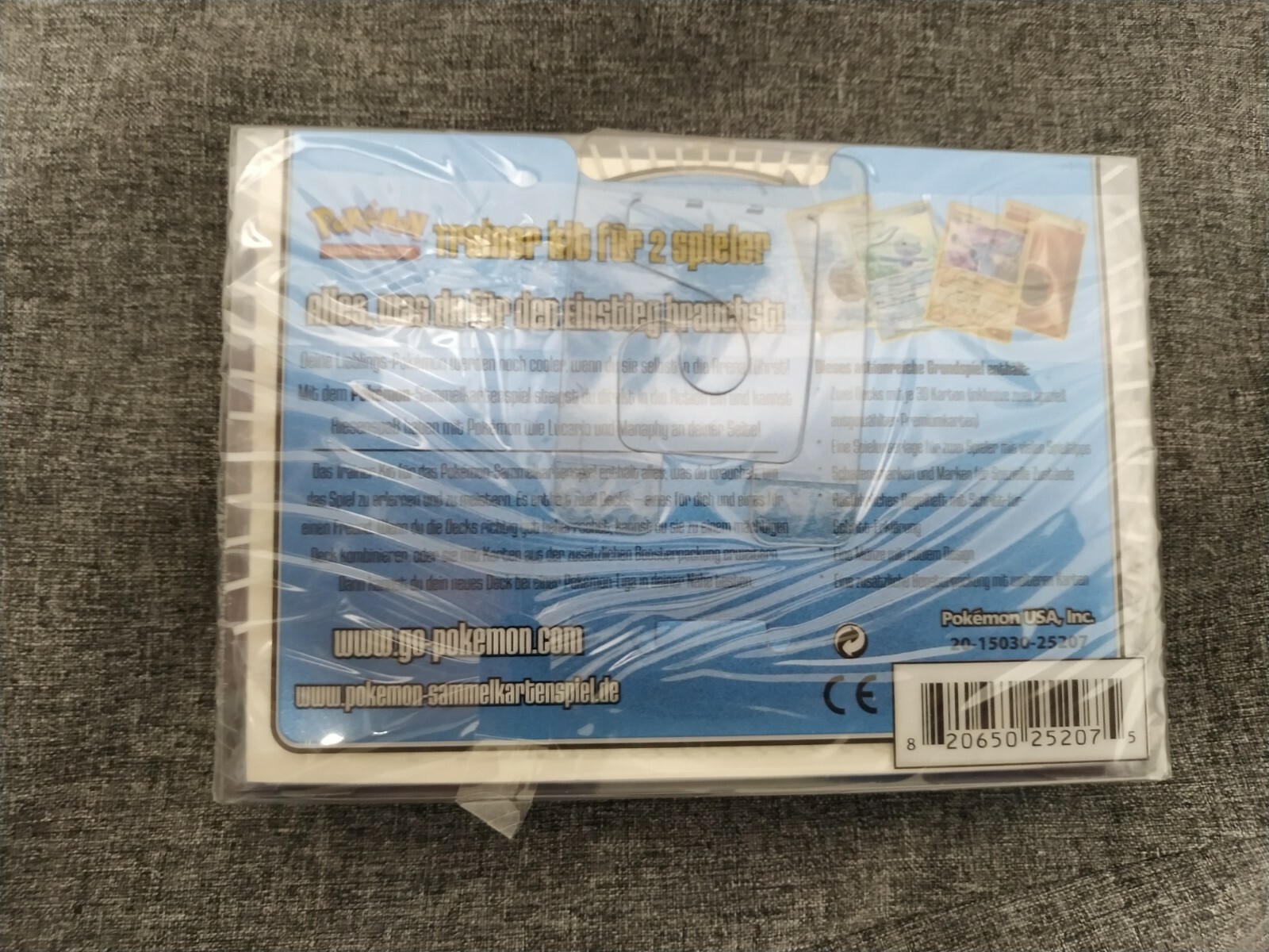 Pokemon Diamant Pearl Trainer Kit OVP factory sealed - Deutsch