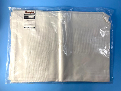 Shanghai Hand Embroidery & Drawn Work 36'' Square Tablecloth 100% White Cotton
