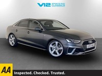 2022 Audi A4 2.0 TFSI 40 S line S Tronic Euro 6 (s/s) 4dr Saloon Petrol Automati