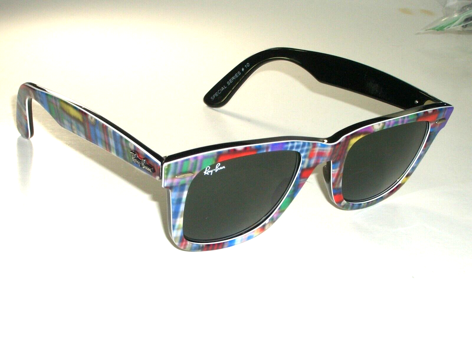 Ray-Ban サングラス WAYFARER SPECIALSERIES#10 Used Ray Ban Wayfarer Special Series #10 RB 2140 1132/85 50