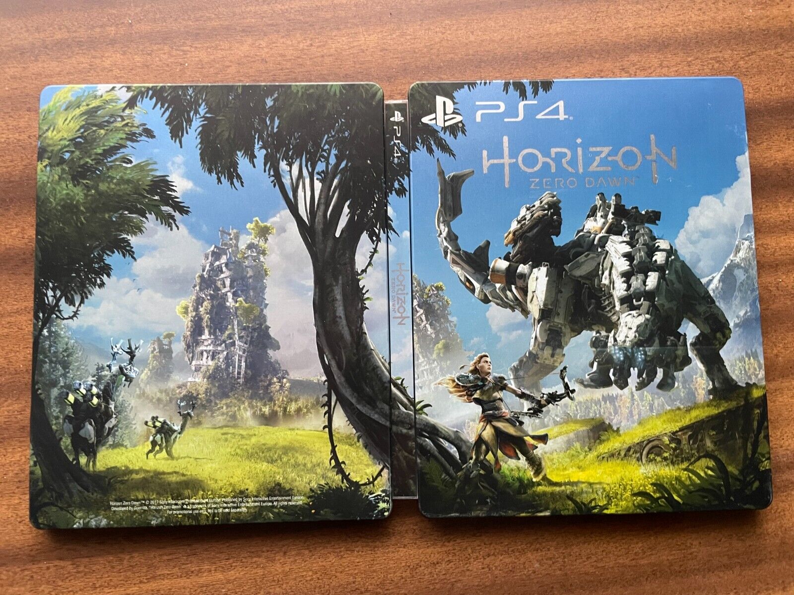 HORIZON ZERO DAWN NEW FOIL STEELBOOK PS4 PS5 PC XBOX G2 HORIZON ZERO DAWN NEW FOIL STEELBOOK PS4 PS5 PC XBOX G2