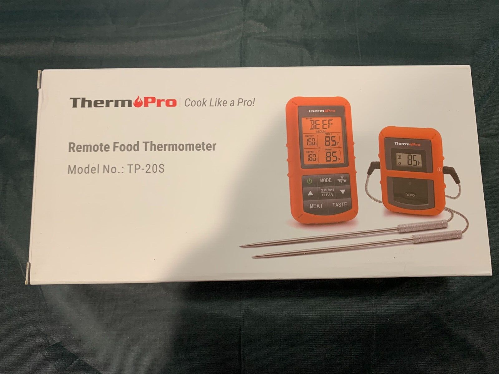 Thermo Pro Remote Food Thermometer with dual probes model TP-20S Meat Temp