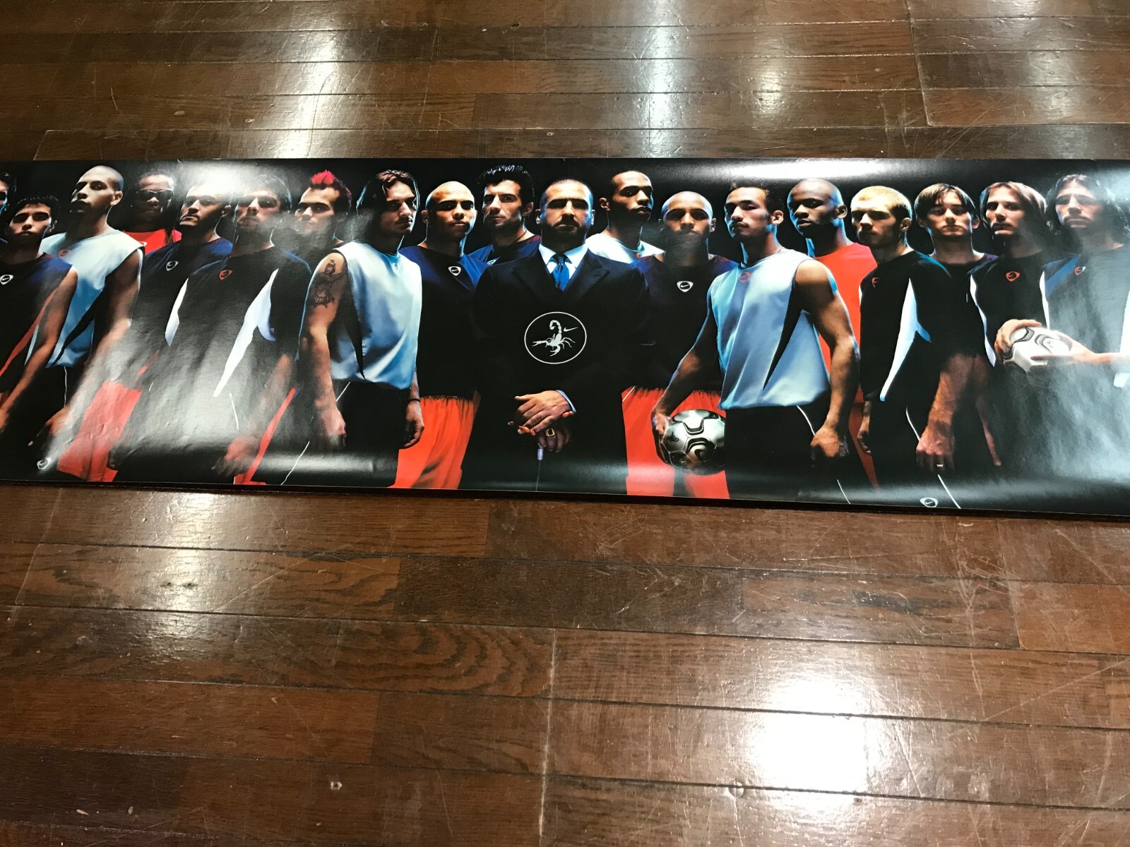 ナイキ　スコーピオン　ポスター 非売品】NIKE スコーピオン サッカー選手 ロングポスター ナイキ