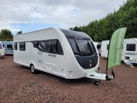 Swift Fairway Classic 580 2023 Single Axle 4 Berth-Fixed Island Bed, Solar Panel