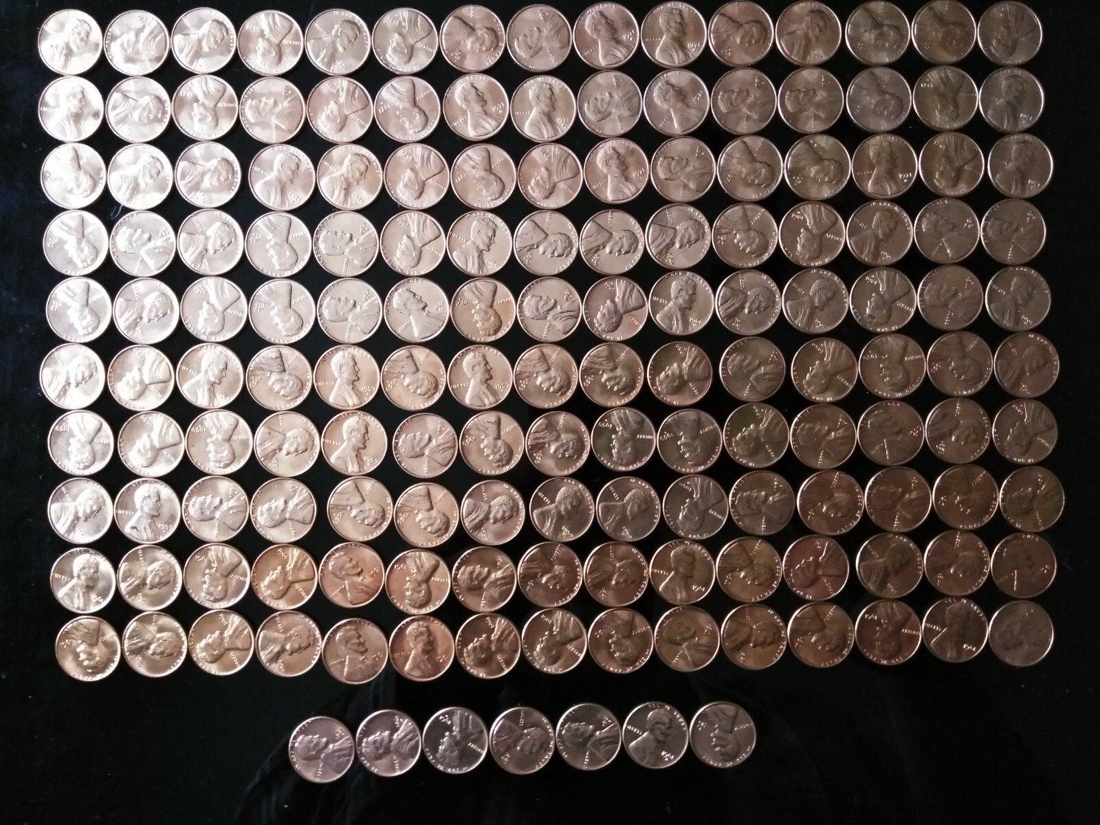 1959-2024-PDS COMPLETE MINT LINCOLN MEMORIAL& SHIELD CENTS -SET IN 2 FOLDERS