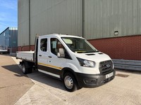 2022 Ford Transit 2.0 EcoBlue 130ps Double Cab Chassis Tipper 2022 72 Plate CHAS