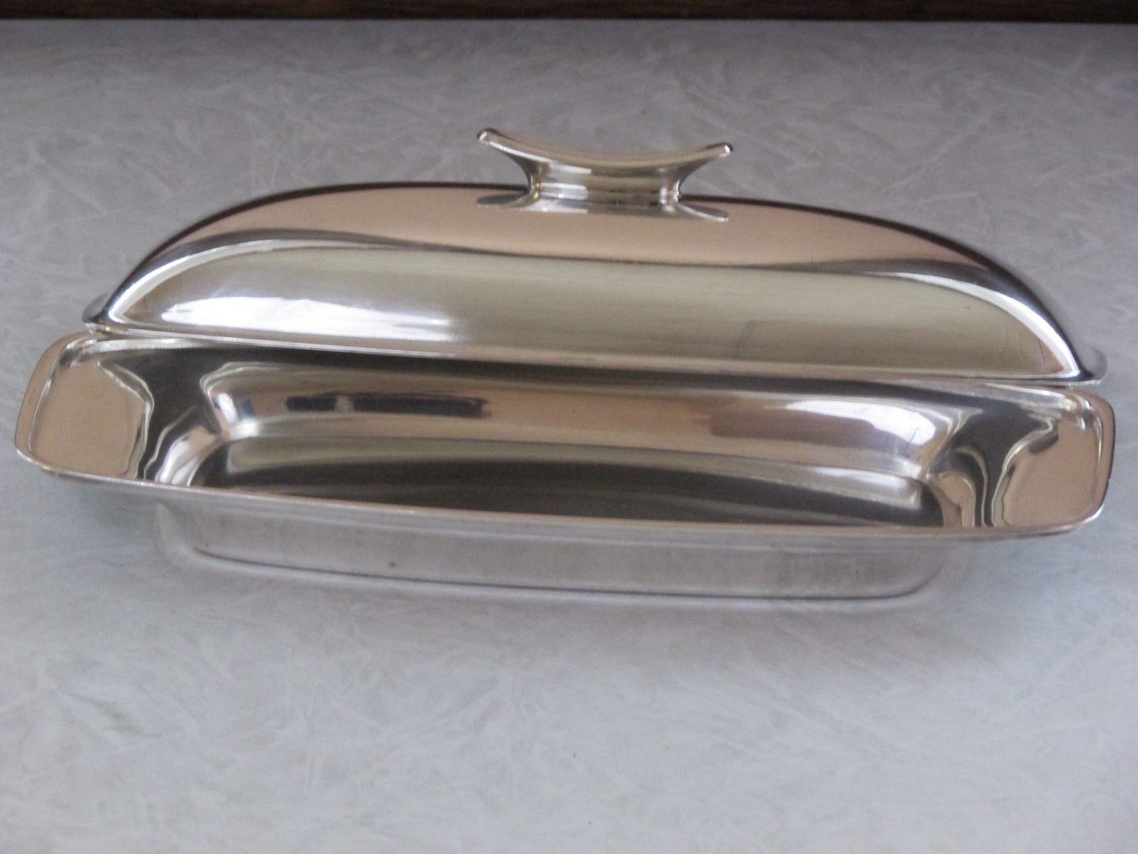 Vintage Gorham Silver Plate Butter Dish Tray