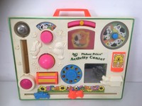 fisher price cot activity centre