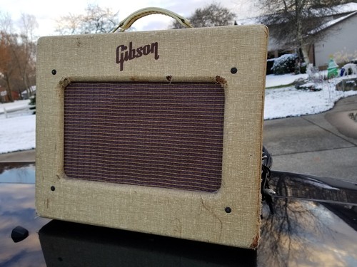 Vintage 1950's Gibson Les Paul Junior Amp TESTED & WORKING
