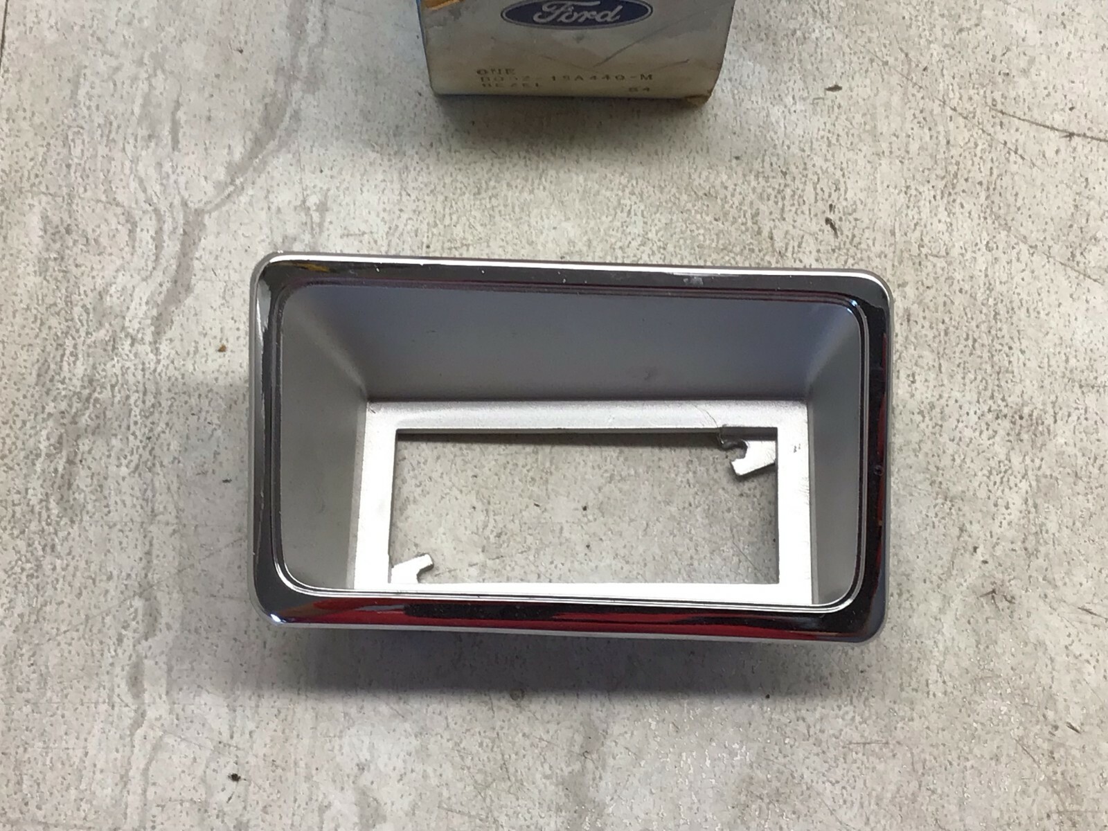 Vintage Ford Cars OEM Left Rear Marker Lamp Bezel DODZ-15A440-M