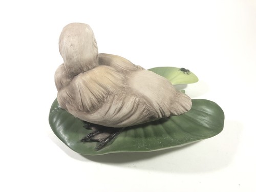 Boehm Cygnet Cygnus Olor Fine Porcelain Baby Swan Bird Figurine #400-13