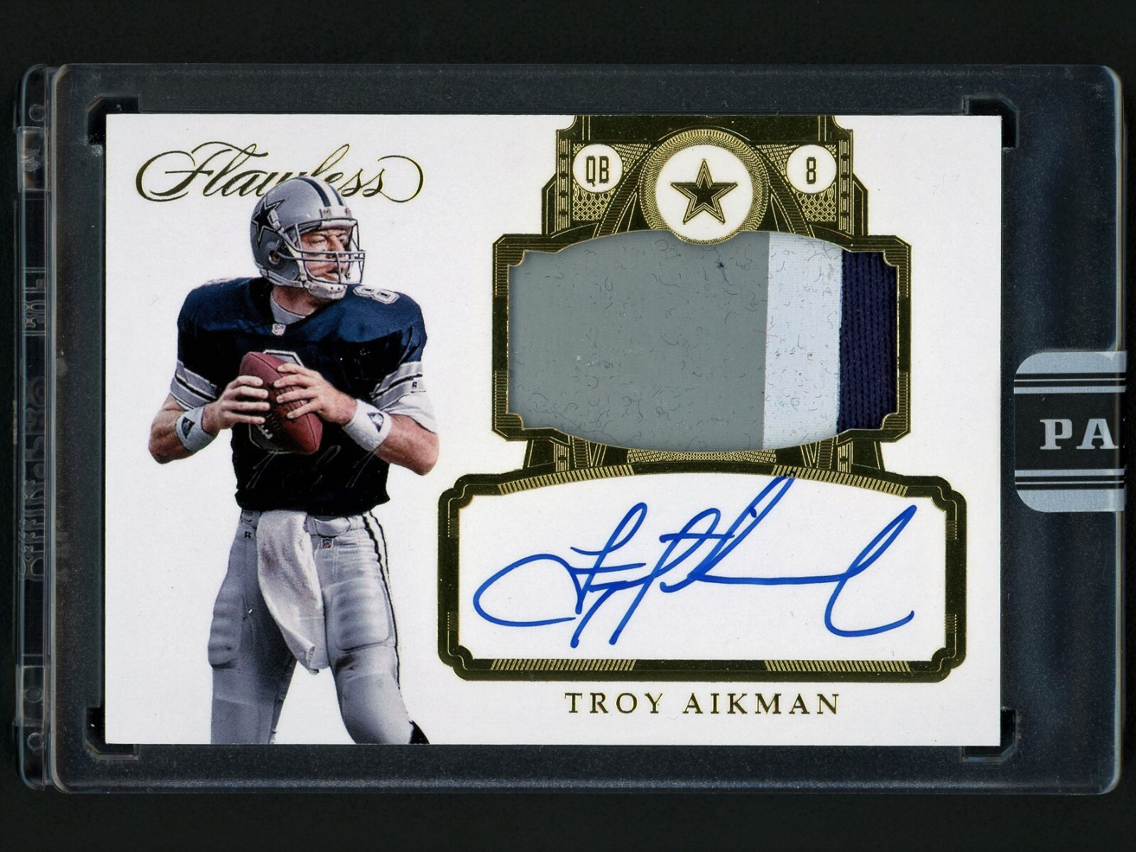 NFL Troy Aikman サインカード 2024 TOPPS SIGNATURE CLASS GRIDIRON AMBASSADORS TROY AIKMAN