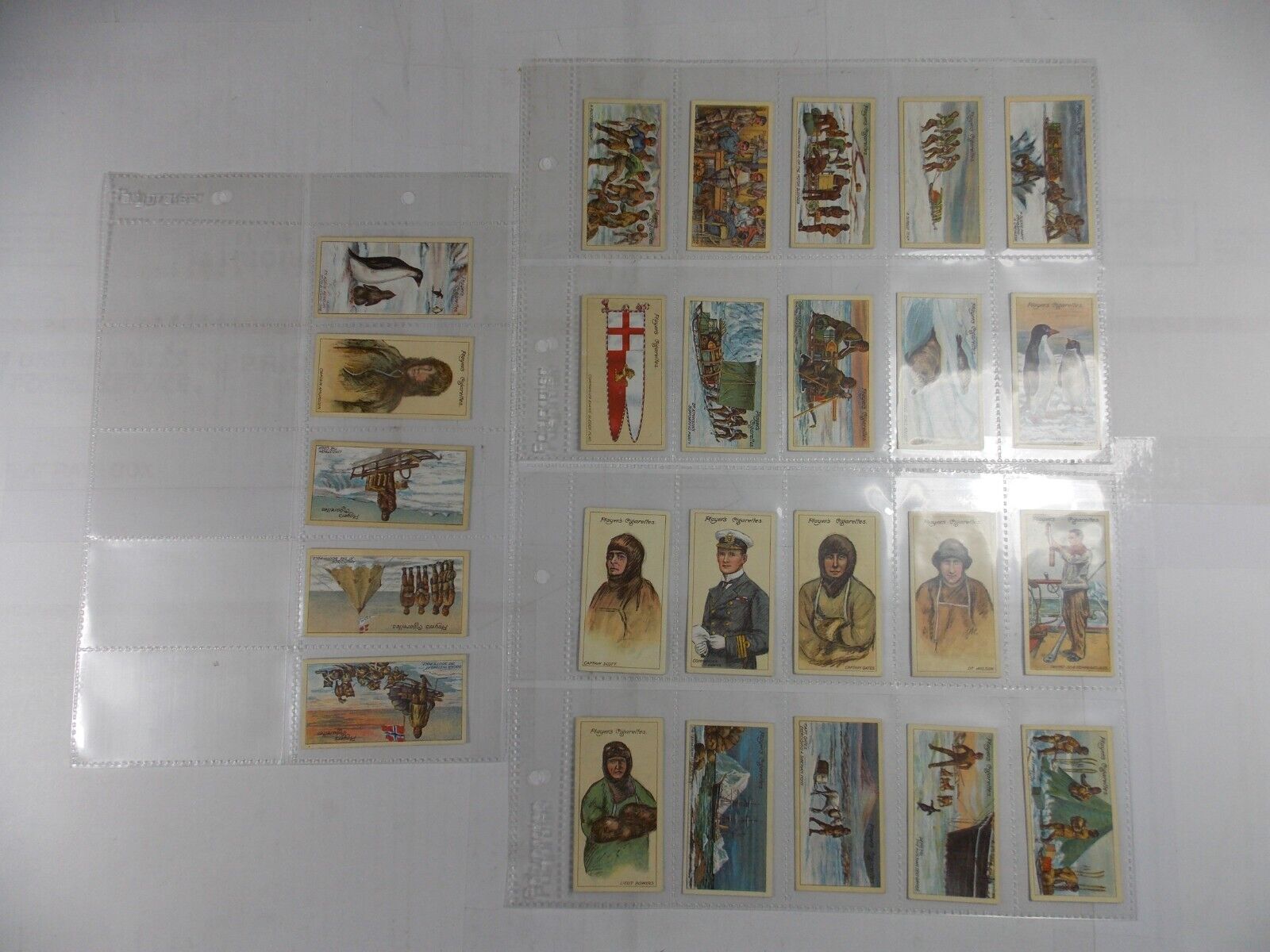 S Cigarette Card Polar Exploration 2nd Series 1916 Complete Set 25 In Page