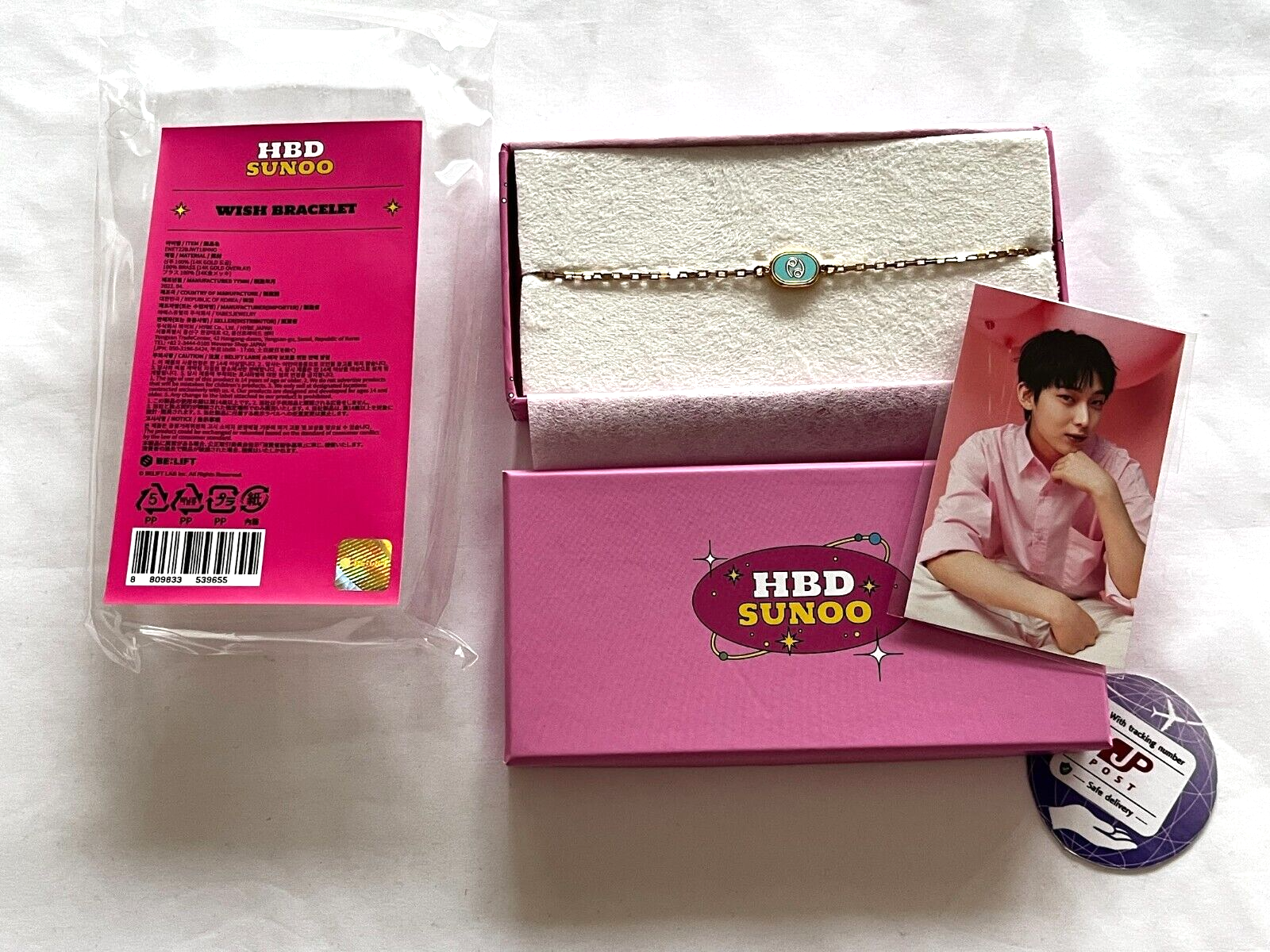 アイドルグッズ ENHYPEN SUNOO ENHYPEN SUNOO BIRTHDAY WISH BRACELET + PHOTOCARD NEW | eBay
