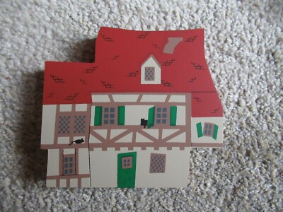 Cat's Meow Village 1994 Crooked House RETIRED Nursery Rhyme Series