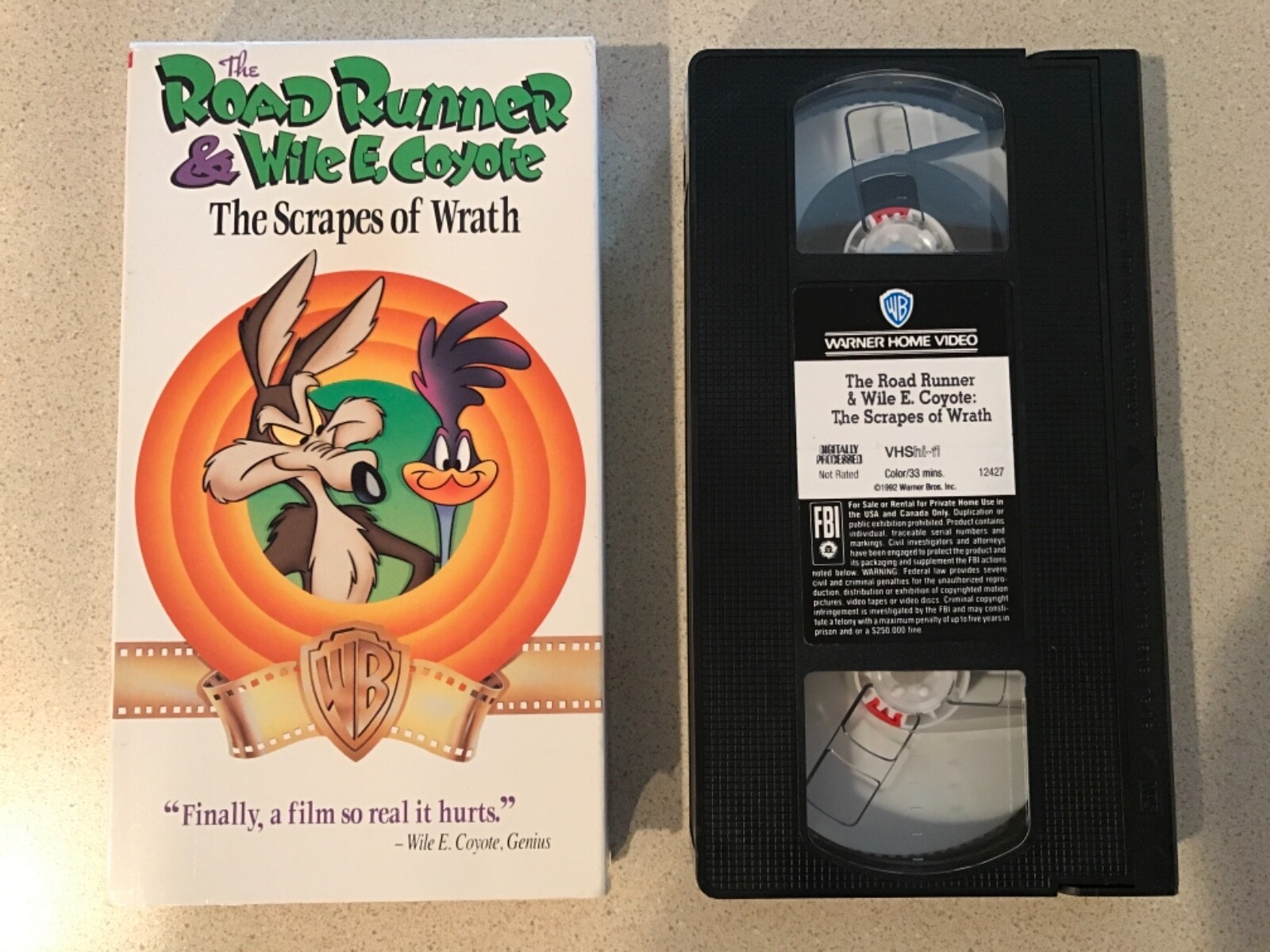 レニーブルース　VHS The Road Runner & Wile E. Coyote: The Scrapes Of Wrath (VHS