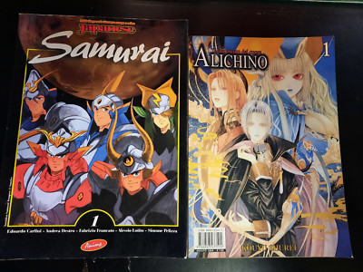 JAPANESE n 1 SAMURAI Anime Press+Alichino 1 di Kouyu Shurei Panini
