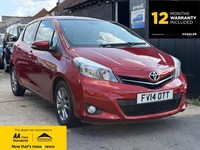 2014 Toyota Yaris 1.33 Dual VVT-i Icon Plus Euro 5 5dr HATCHBACK Petrol Manual