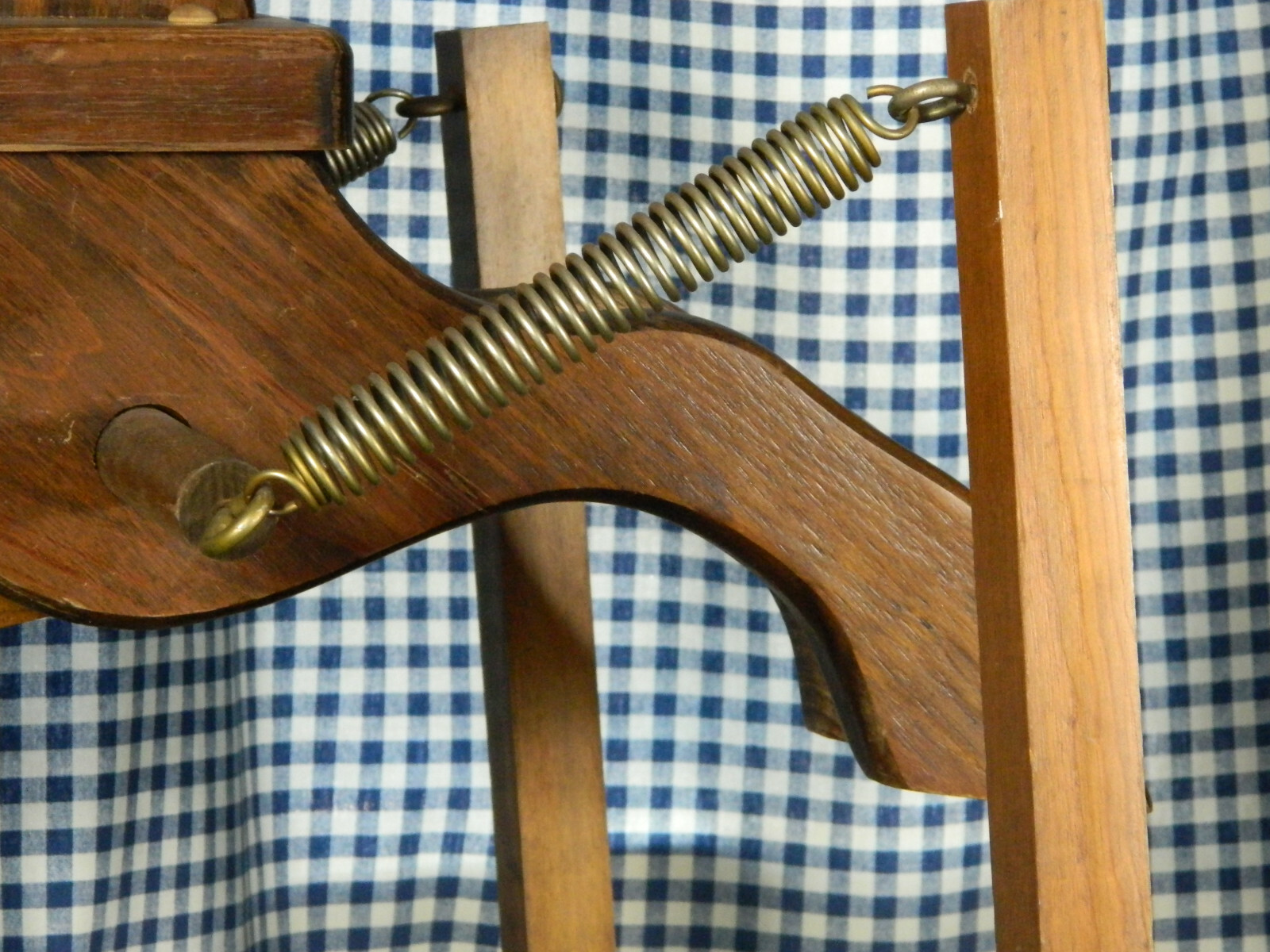 Vintage Amish style,  wood rocking horse, Hobby horse, Bouncey Horse