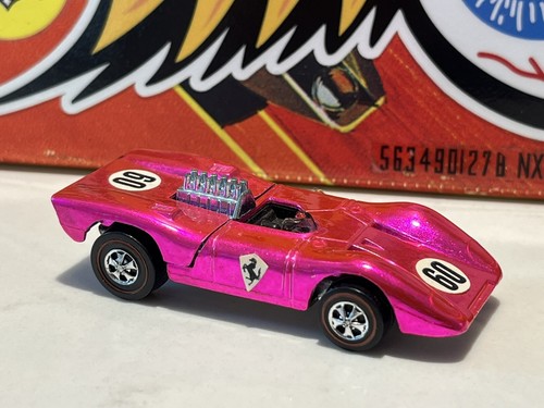 ホットウィール 1970年製 フェラーリ 312P 薄いグリーン USA製