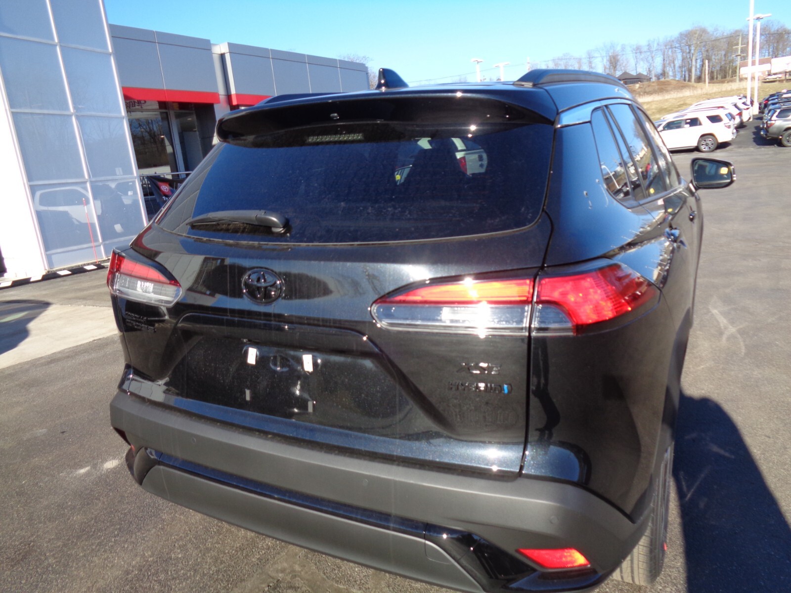 Brand New 2024 Toyota Corolla Cross Hybrid Awd Xse Jet Black Moonroof