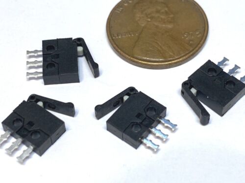 4 Pieces- NC NO Microswitch Reset mini small Micro Limit Switch Lever Camera A15