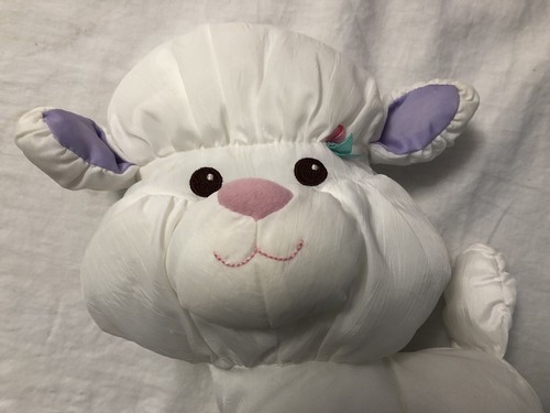 1997 Fisher Price Puffalump Barnyard Plush Lamb Vintage