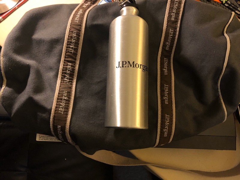 jp morgan gym bag