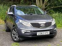 2012 Kia Sportage 2.0 Sportage KX-3 Sat Nav CRDi 4WD 5dr SUV Diesel Manual