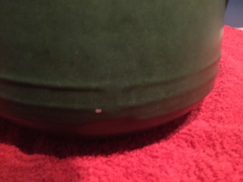 Weller Pottery Matte green Two handed jardiniere