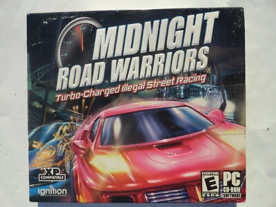Midnight Road Warriors CD-ROM Turbo-Charged Illegal Street Racing PC NEW SEALED