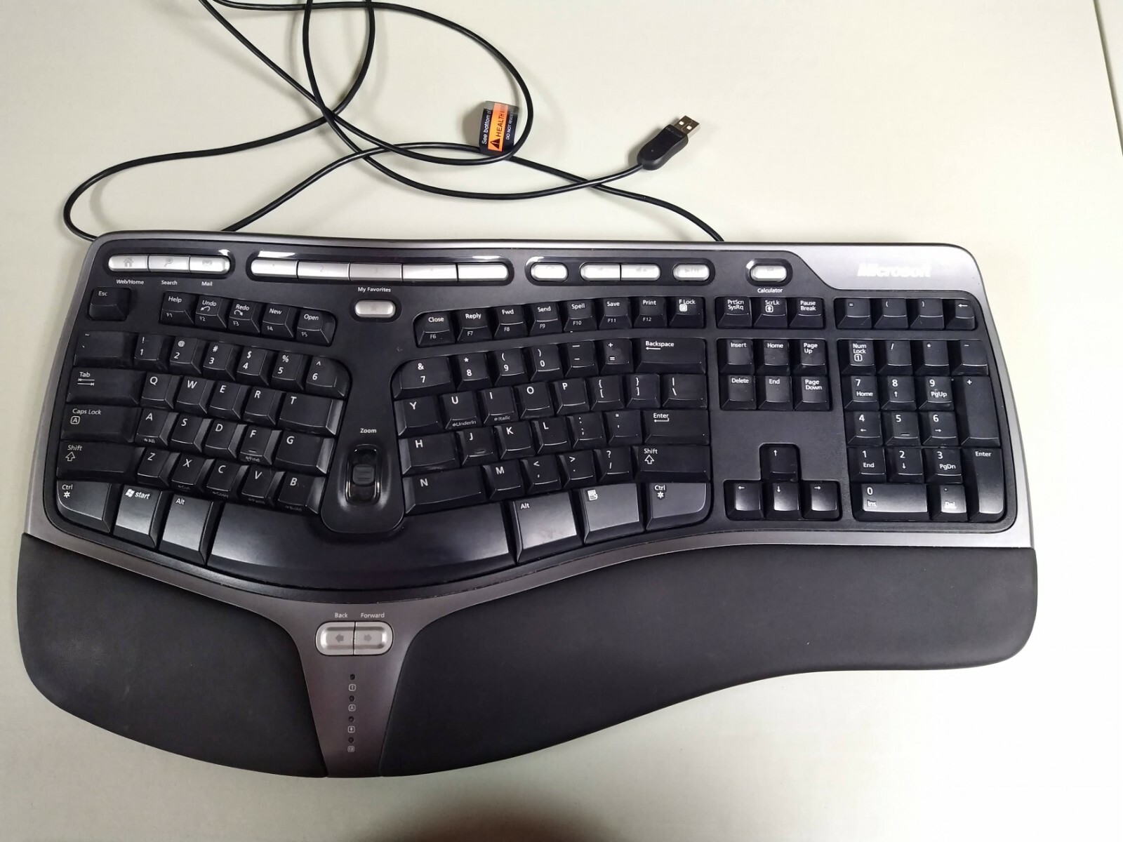 Купить Клавиатура Microsoft Ergonomic Keyboard 400 V 1.0 Microsoft ...