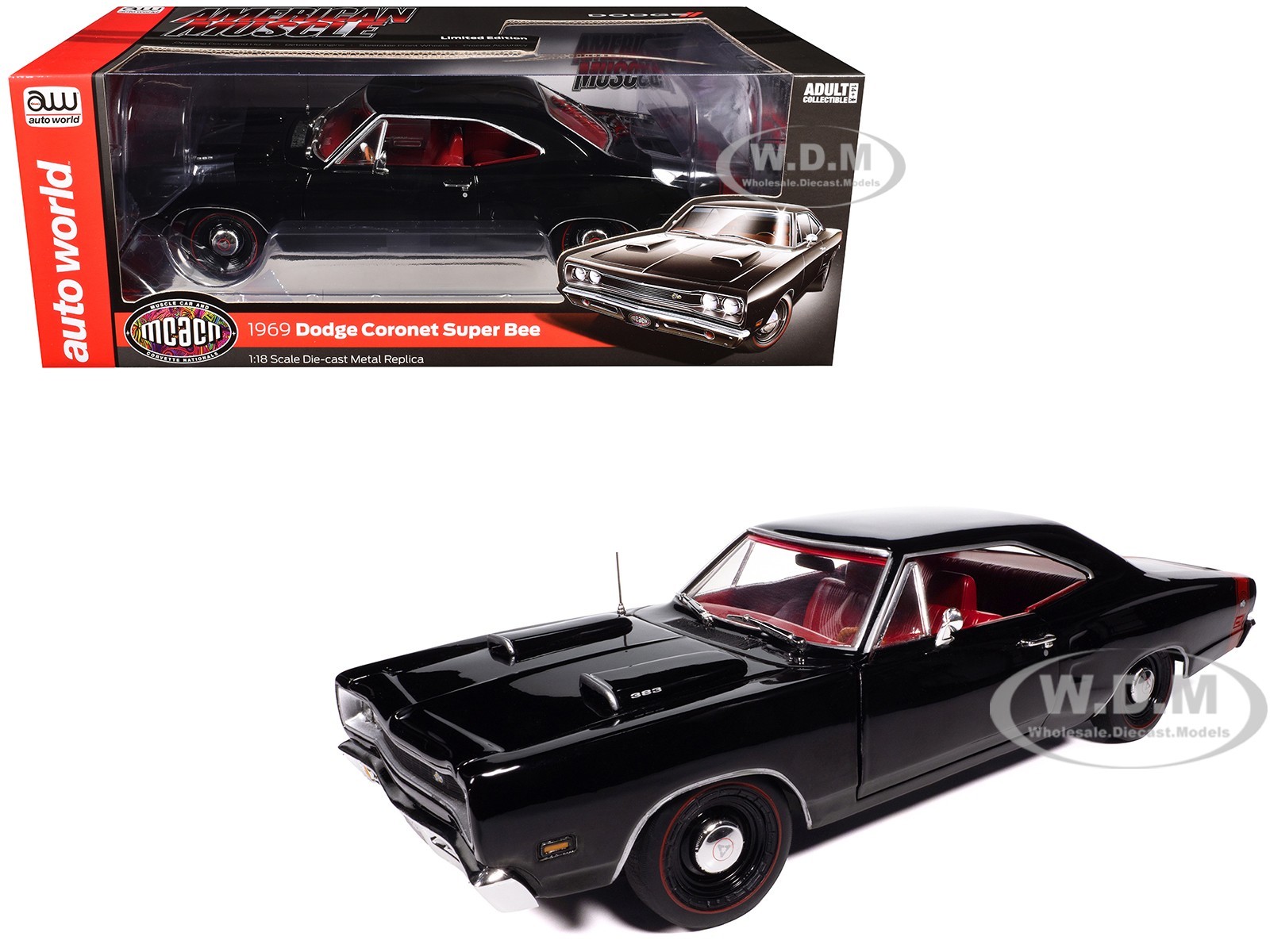 ミニカー AMERICAN MUSCLE 1969 DODGE SUPER BEE ERTL AMERICAN MUSCLE 1969 DODGE SUPER BEE ORANGE 1:18
