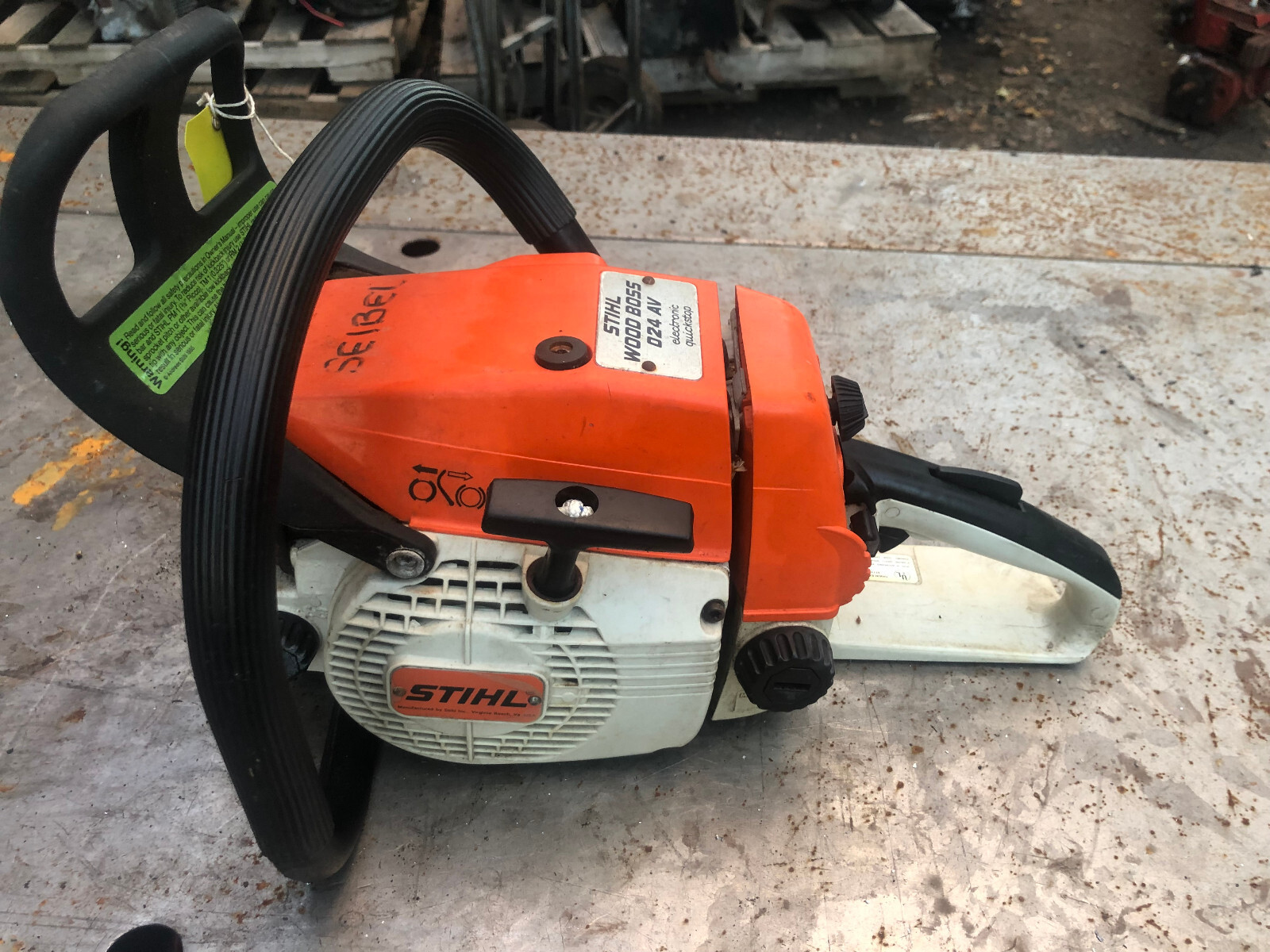 プロ用中型 スチール STIHL 024 実働