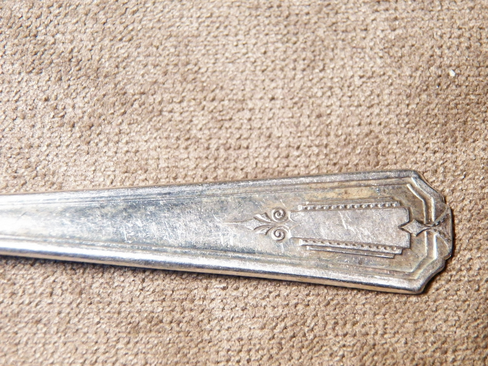 Shelton 1935 by Shelton Silverplate Serving/Salad/Dessert Fork Oneida